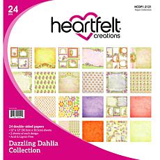Heartfelt Creations Dazzling Dahlia Paper Collection