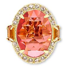 Heidi Daus Alta Moda Goldtone Textured Ring