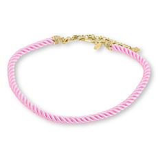 Heidi Daus Elegant Essentials 18" Goldtone Cord Necklace