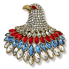 Heidi Daus Marquis Eagle Crystal Pin