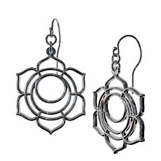 Heights Jewelers Sterling Silver Sacral Chakra Earrings