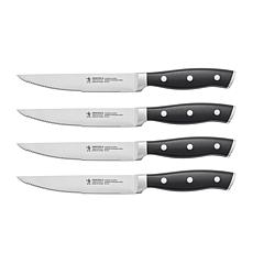 Henckels International 4 Piece Steak Set - Black Handle