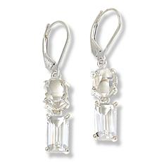 Herkimer Mines "Diamond" Quartz Multi-Shape Stone Drop Earrings