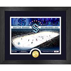 Highland Mint Limited Edition NHL Team Photo Mint - Seattle Kraken