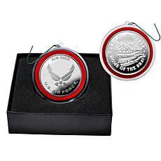 Highland Mint United States Air Force Silver Mint Coin Ornament