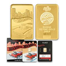 Hot Wheels Race to Win LE 5000 PAMP Suisse 1g Gold Bar