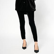 HUE High-Rise Velvet Legging