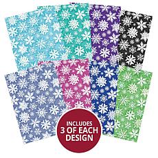 Hunkydory Crafts Adorable Scorable Patterns - Paper-Cut Snowflakes