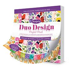 Hunkydory Crafts Duo Design Paper Pads Bright Blooms & Trailing Leaves