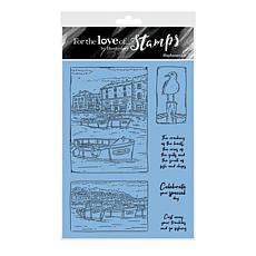 Hunkydory Crafts For the Love of Stamps - Harbourside A6 Stamp Set