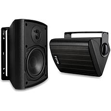 iHOME 4 Inch Bluetooth Waterproof Wall Mounted Speaker Pair