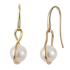 Imperial Pearls 14K Cultured Freshwater Pearl Hook Earrings
