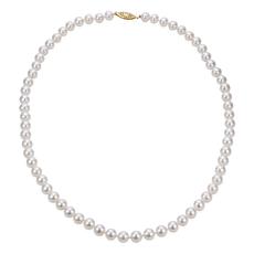 Imperial Pearls 20" 14K 7-7.5mm Cultured Freshwater Pearl Necklace
