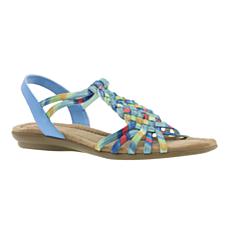 memory foam flat sandals