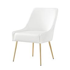 Inspired Home Leather Dining Chair, Set of 2 - Marielli