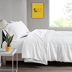 Intelligent Design  All Season Wrinkle-Free Sheet Set - Full/White