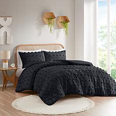 Intelligent Design Lucy Clip Jacquard 3-piece Comforter Set