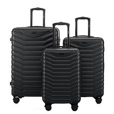 Izod Phantom 3-Piece Hard Shell Spinner Luggage Set