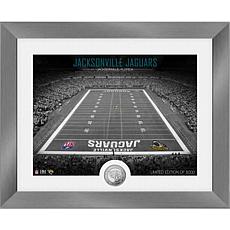 Jacksonville Jaguars Art Deco Stadium Silver Coin Photo Mint