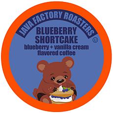 Java Factory Blueberry Shortcake Coffee Pods for Keurig, 40-Count