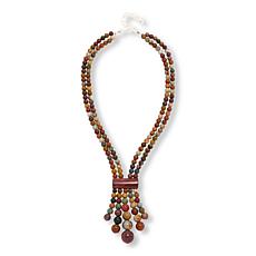 Jay King African Rainbow Chalcedony 2-Strand 18-1/4" Necklace