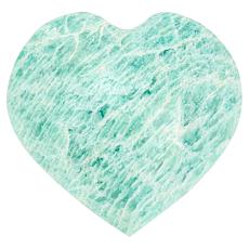 Jay King Amazonite Heart Specimen