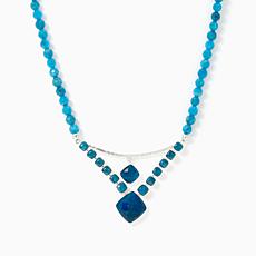 Jay King Apatite Sterling Princess Necklace