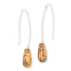 Jay King Australian Dendritic Opal Sterling Silver Earrings