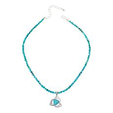 Jay King Gallery Collection Campitos Turquoise Pendant with Necklace