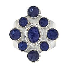Jay King Gallery Collection Sterling Silver Tanzanite Multi-Stone Ring