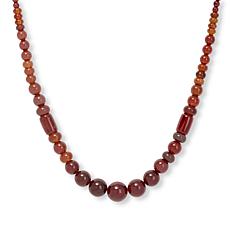 Jay King Hessonite Garnet 18" Beaded Necklace