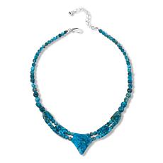 Jay King Madagascar Indigo Blue Apatite Necklace