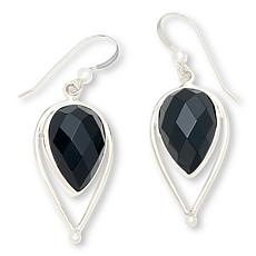 Jay King Midnight Chalcedony Sterling Silver Earrings