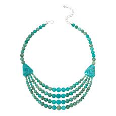 Jay King Sterling Silver Amazonite Necklace