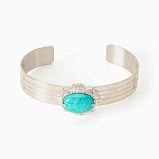Jay King Sterling Silver Baja Turquoise Cuff Bracelet