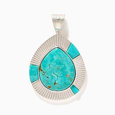 Jay King Sterling Silver Chilean Turquoise Pendant