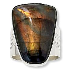 Jay King Sterling Silver Labradorite Ring