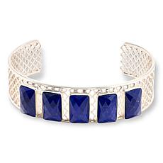 Jay King Sterling Silver Lapis Cuff Bracelet
