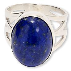 Jay King Sterling Silver Lapis Oval Ring