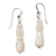 Jay King Sterling Silver Mother-of-Pearl Bead Drop Earrings