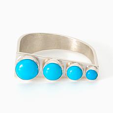 Jay King Sterling Silver Sleeping Beauty Turquoise Ring