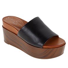 Jessica Simpson Crissie Platform Wedge One-Band Sandal