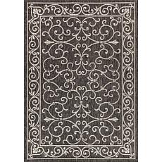 JONATHAN Y Charleston Vintage Filigree Indoor/Outdoor 5' x 8' Rug