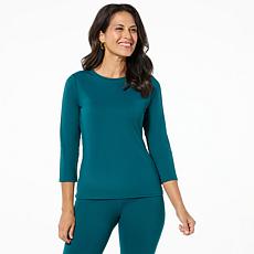 Joy Collection Luxe Performance Ultra Smooth Crew Neck Top