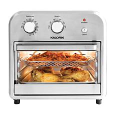 Kalorik 12-Quart Air Fryer Oven - Black, Stainless Steel