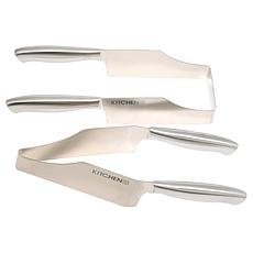 Kitchen HQ Stainless Steel Flexible Cake Cutters - 2-pack