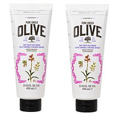 Korres 2-pack Olive & Wild Orchid Jumbo Size Body Cream Auto-Ship®