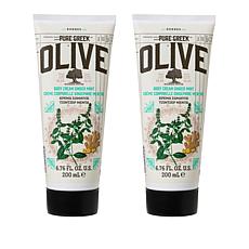 Korres 2-pack Olive Oil & Ginger Mint Body Cream