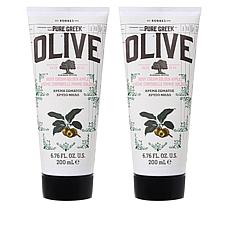 Korres Olive Oil and Golden Apple Body Cream Duo