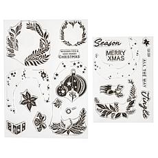 LDRS Creative Merry Christmas Inlay Stamp Kit